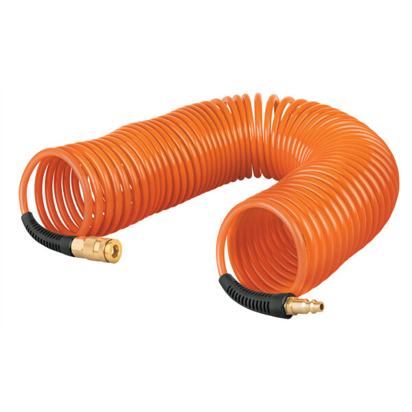 MANGUERA DE AIRE TIPO RESORTE 7.6 MTS X 1/4" TRUPER MAN-R-7