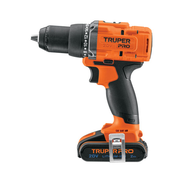 TALADRO INALAMBRICO 1/2" PROFESIONAL 20V TRUPER TALI-20A2