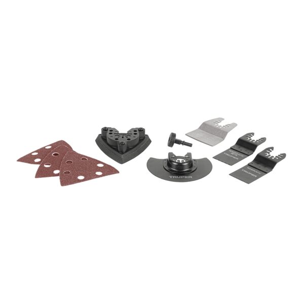 KIT ACCESORIOS PARA MULTIHERRAMIENTA OSCILANTE 8 TRUPER MULH-A