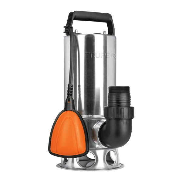 BOMBA SUMERGIBLE AGUA SUCIA ACERO TRUPER  1 1/2 HP BOS-1-1/2SM