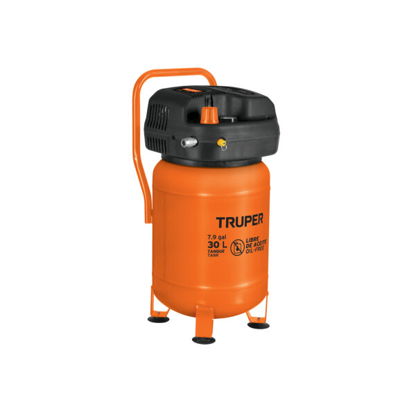 COMPRESOR 30 LTS 3 HP LIBRE DE ACEITE TRUPER COMP-30S