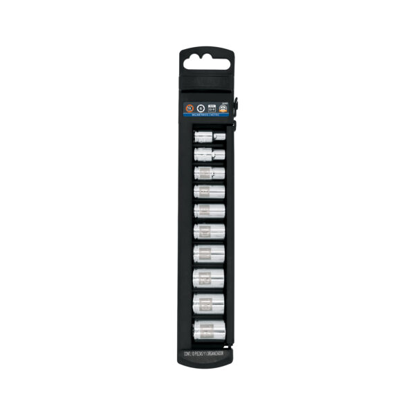 JUEGO DE 10 COPAS 1/4" MM TRUPER JD-1/4X10M