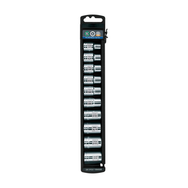 JUEGO DE 10 COPAS  1/2" MM TRUPER JD-1/2X10M