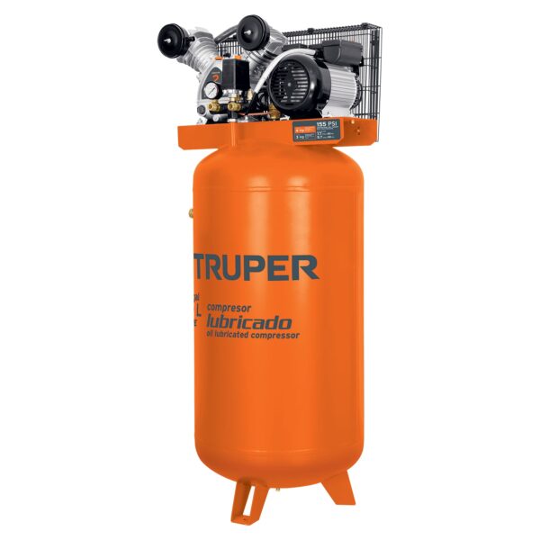 COMPRESOR 180 LTS 3HP VERTICAL TRUPER COMP-180LV