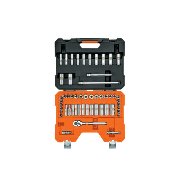 JUEGO DE COPAS 3/8" 53 PIEZAS MIXTO MM Y STD TRUPER JD-3/8X53MP