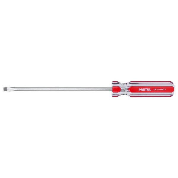 DESTORNILLADOR DE PALA  MANGO PVC PRETUL
