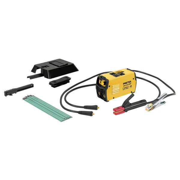SOLDADORA INVERSORA MINI 130A BI-VOLTAJE PRETUL DOIN-100/120MP