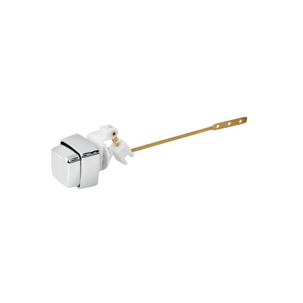 PALANCA TIPO BOTON LATERAL ABS CROMADO PARA W.C. FOSET PW-020