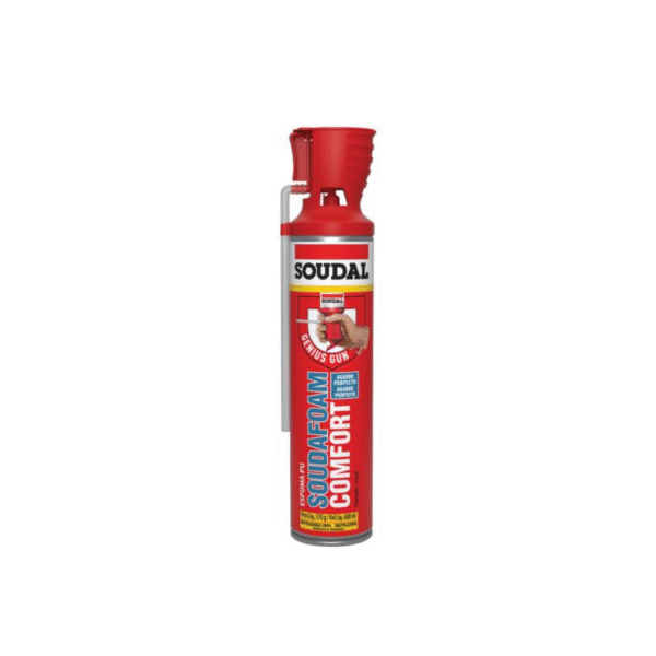 ESPUMA SOUDAFOAM COMFORT GUN 600ML SOUDAL