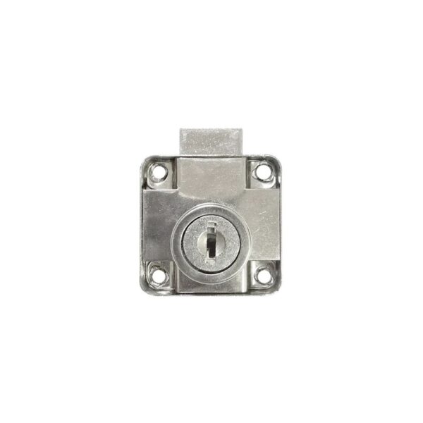 720501 CERRADURA 2050 MUEBLE CUADRADA CROMADO